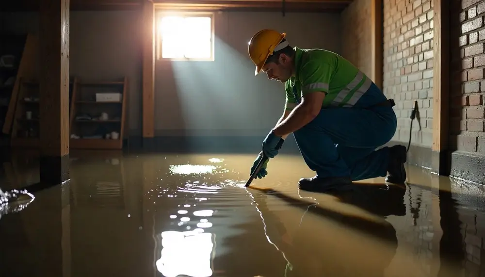 Professional water damage restoration services in Waleska, GA